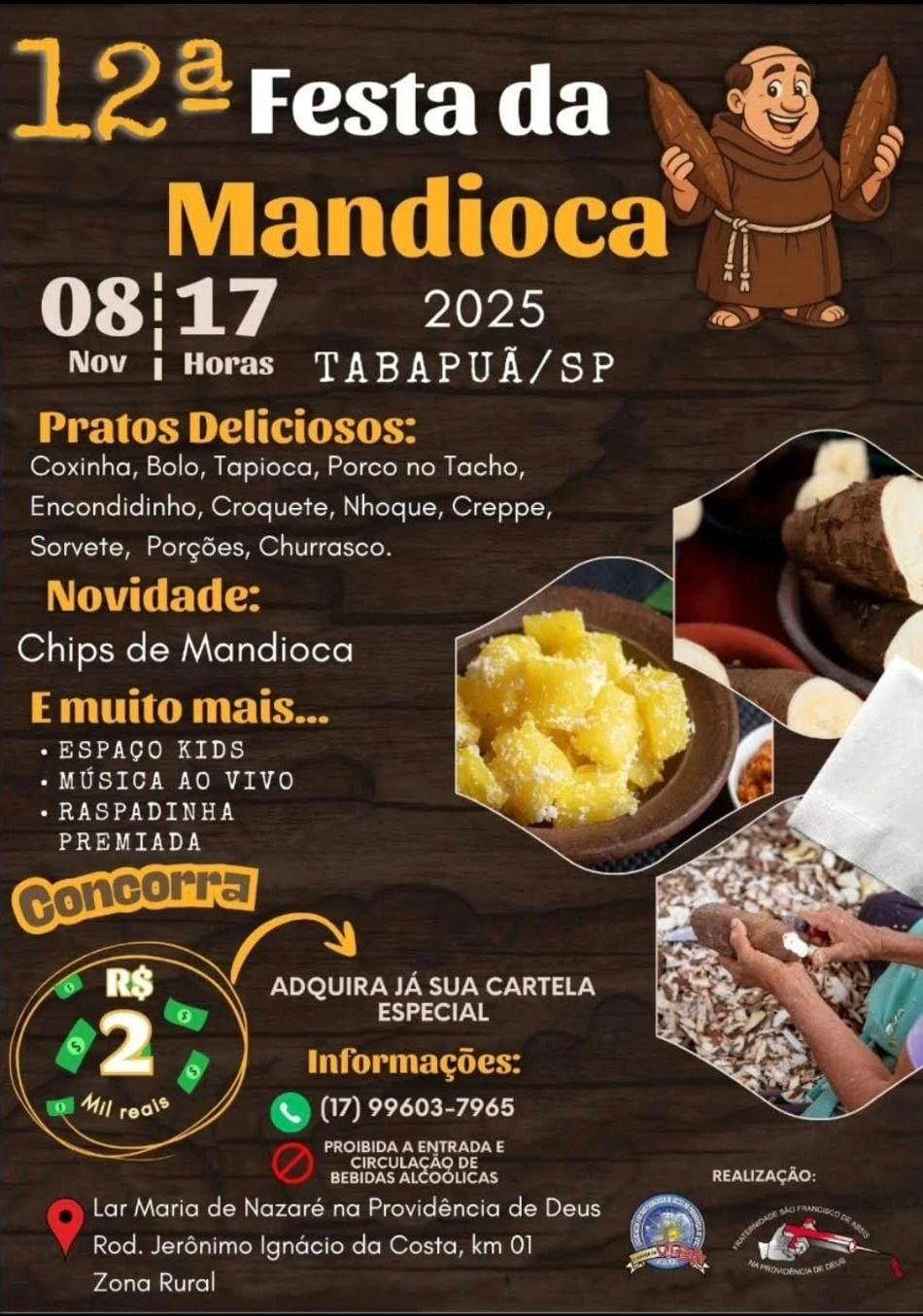 12ª Festa da Mandioca de Tabapuã